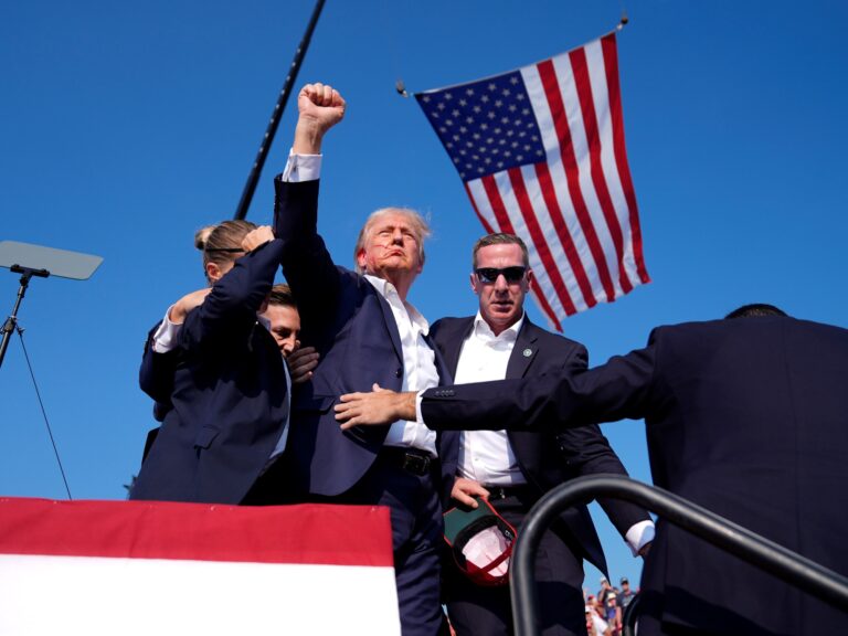 Trump strikes Obama’s official portrait to the White Home and hangs a portray of assault on his nation