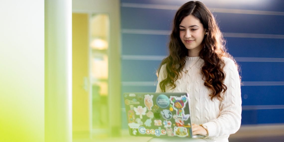 After rising up with out a pc, she desires inclusive know-how