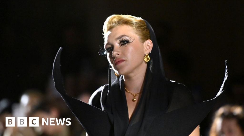 Florence Pugh opens Harris Reed present at London Trend Week