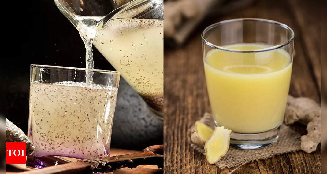 What occurs once you begin your day with Ginger Chia Water