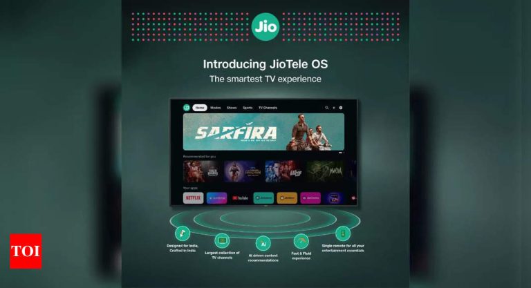 Jio launches OS Jioles – “SMART TV working system in India”