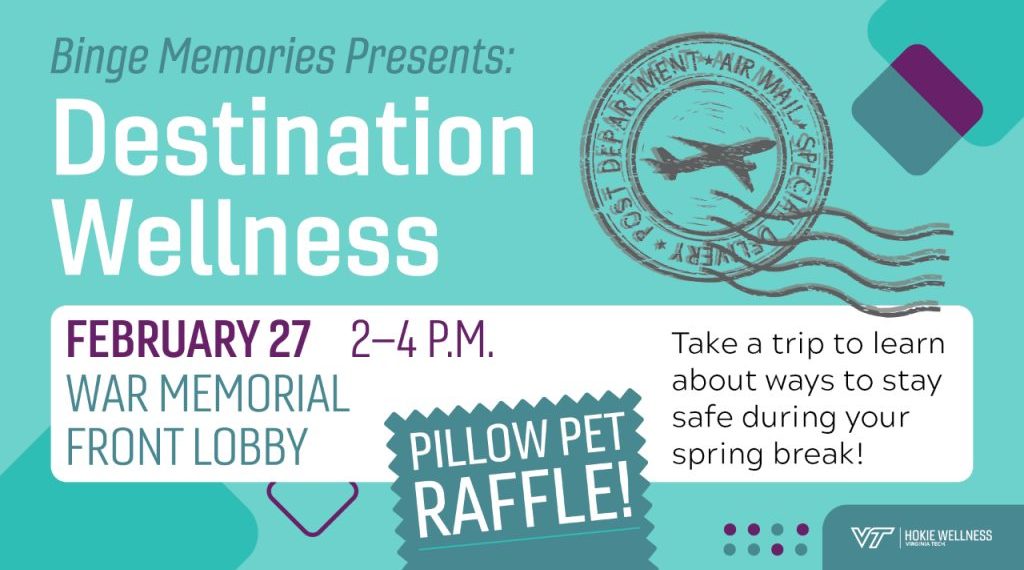 Binge reminiscences are offered: wellness vacation spot | Virginia Tech Information