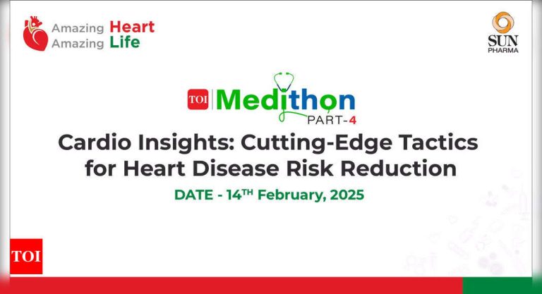 Rise of coronary heart illness amongst younger Indians a wake-up name for change, say consultants at TOI Medithon Half-Four