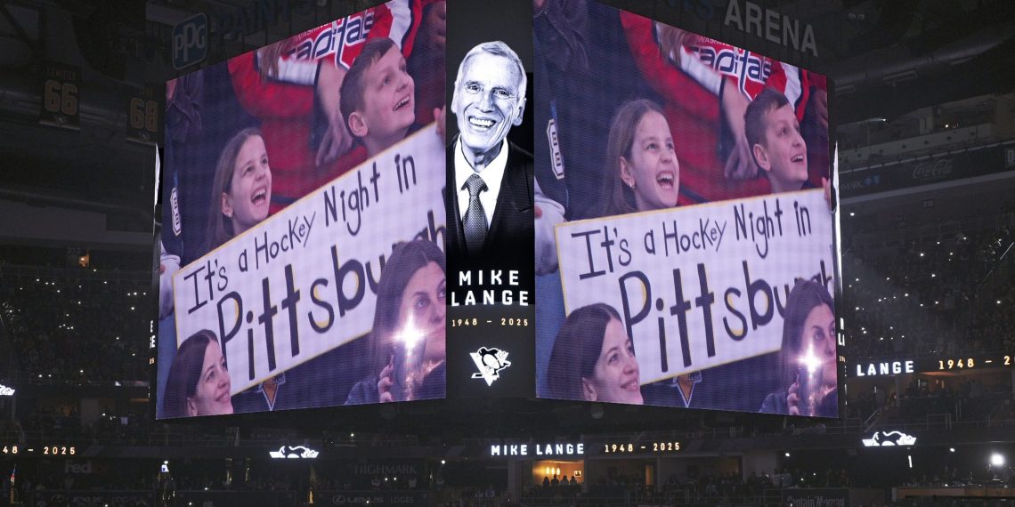 The penguins honor the broadcasting late of Fame, Mike Lange, in the course of the emotional pregamo ceremony – Taylorville Each day Information