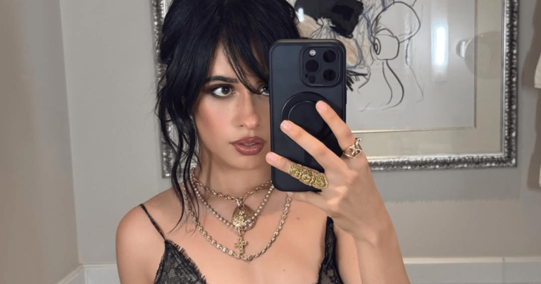 Camila Cabello Plunging Costume Is the Focus of Social gathering Images
