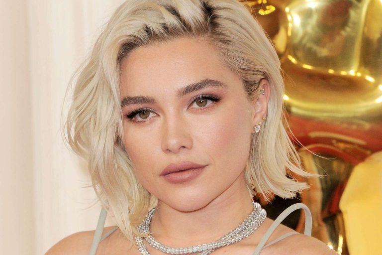 Florence Pugh opens Harris Reed present at London Vogue Week