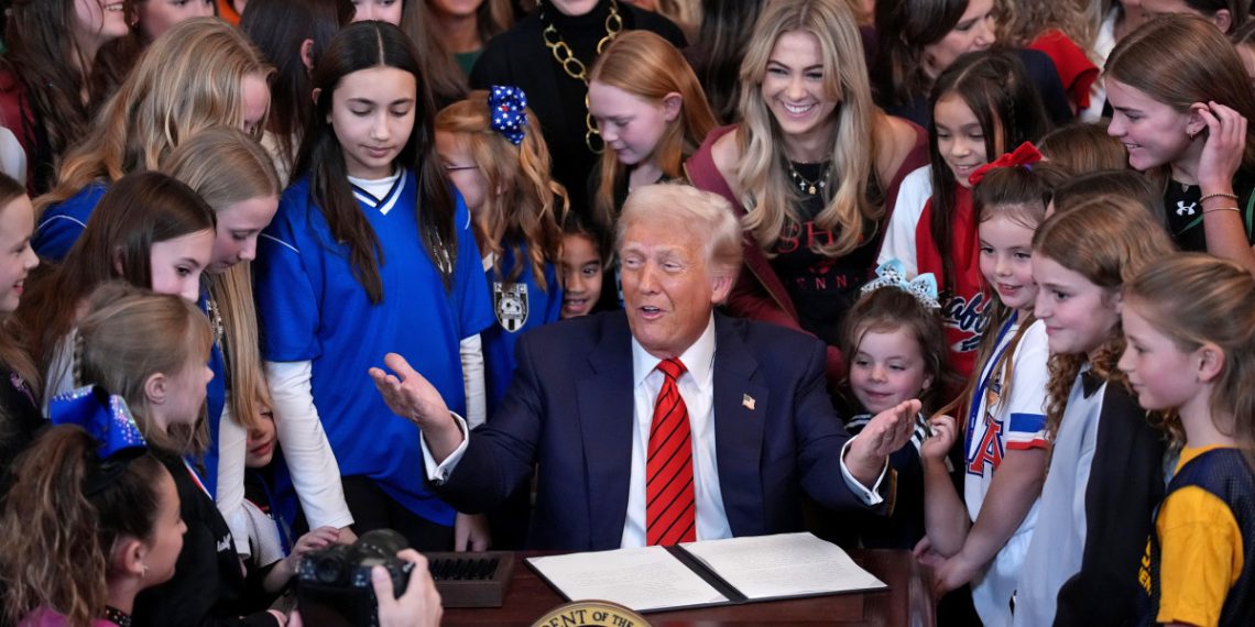 Trump Upends Transgender Sports activities panorama with stroke of a pen