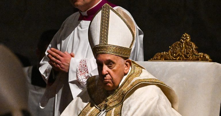 Pope Francis has ‘peaceable evening’ in hospital amid well being battle