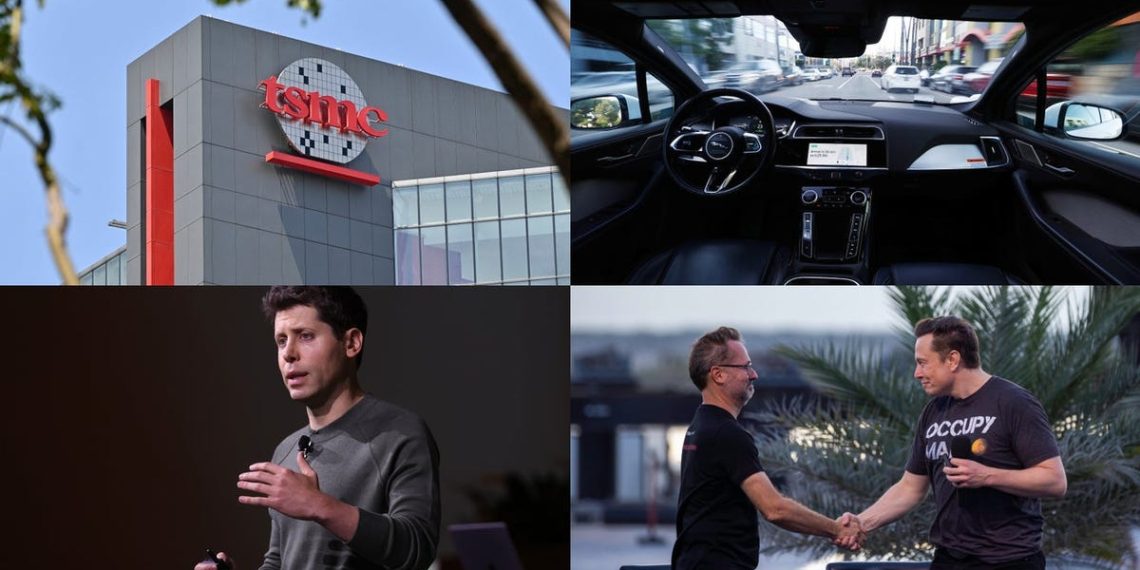 Prime Chipmakers, New Robotaxis, Sam Altman vs. Elon Musk: Tech Information