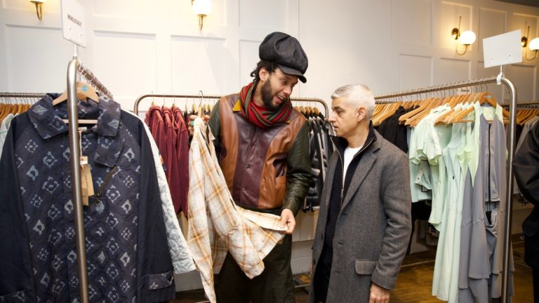 London’s Mayor Opens London Vogue Week Retailer