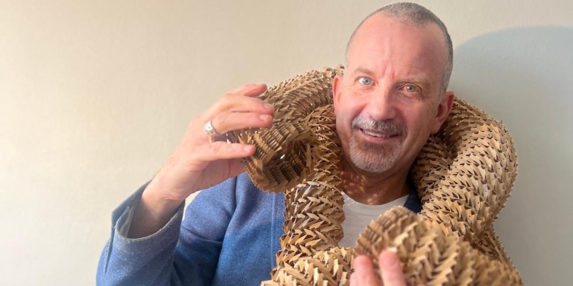 Neurodivergent designer ‘happy’ his origami artwork will likely be at London Trend Week