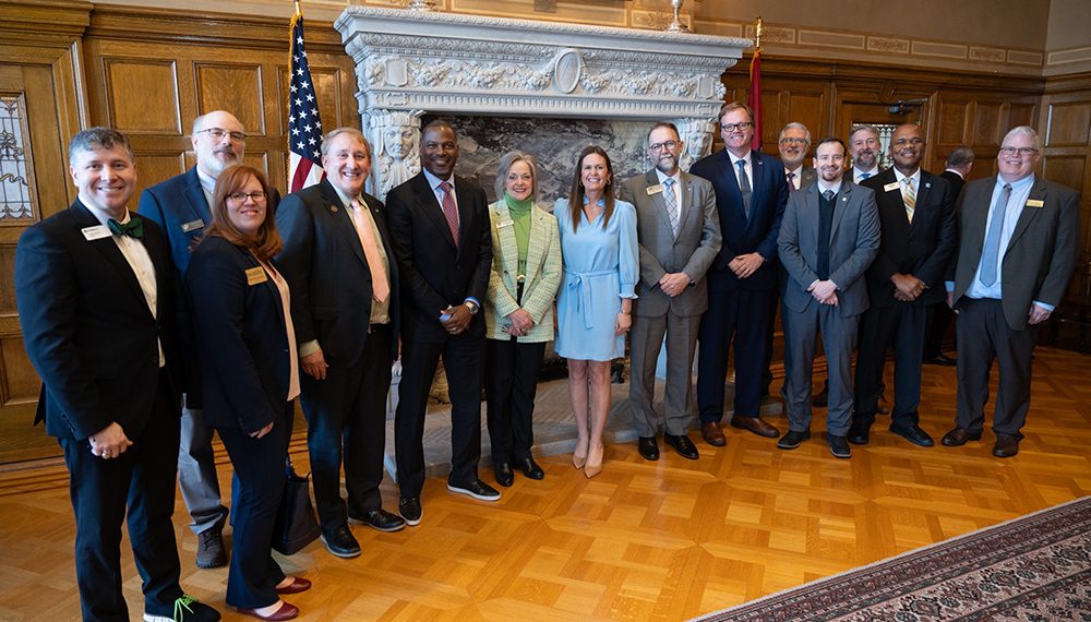 Atu leaders take part within the assembly about entry
