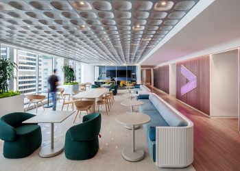 An accenture workplace in Montreal displays metropolis power