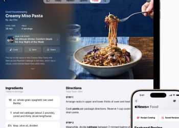 Apple Information app is getting a recipe part