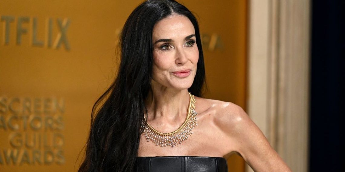 Demi Moore’s SAG Awards Photographs Are as Edgy as It Will get