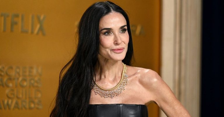 Demi Moore’s SAG Awards Photographs Are as Edgy as It Will get