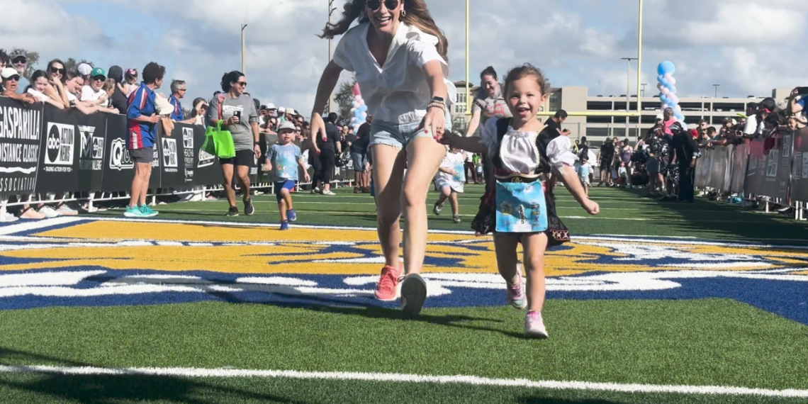 Tons of of kids run for a more healthy way of life, to say no to medicine