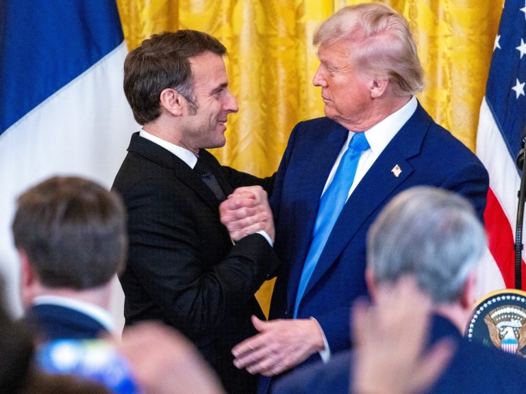 Emmanuel Macron tells Donald Trump that “Peace mustn’t take the give up of Ukraine”