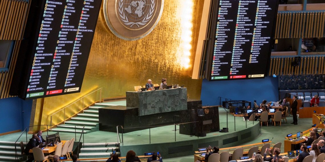 America suffered a tricky defeat within the UN by not imposing its resolution to Ukraine