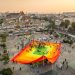 MVRDV transforms plastic waste into “mega mat” woven into bangkok