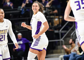 Is that this the most effective feminine basketball staff JMU below the O coach?