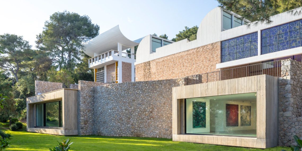 The extension of the Silvio D’Acia Gallery below the Maeight Basis, France