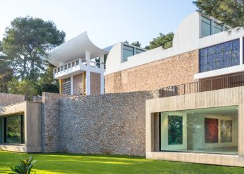 The extension of the Silvio D’Acia Gallery below the Maeight Basis, France