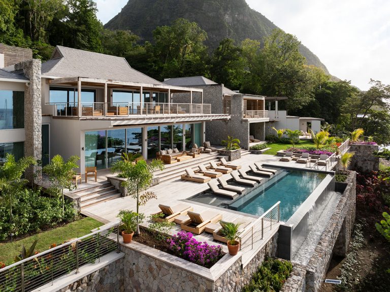 Lease the artwork residence at Sugar Sagar Seaside resort in Saint Lucia