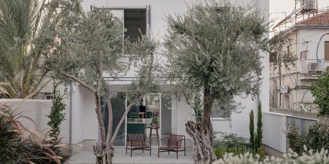 Kaimakli residence restored in Cyprus develops round two inside courts