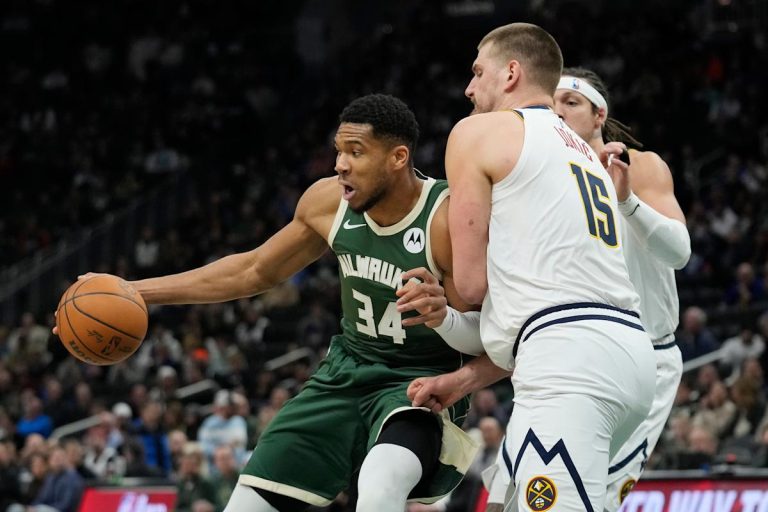 28 factors, 19 restoration by Giannis Fretokoumpo, 19 Restoration, received at 121-112 victory over Nuggets