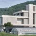Three concrete boards stacked birye birye contour in Korea