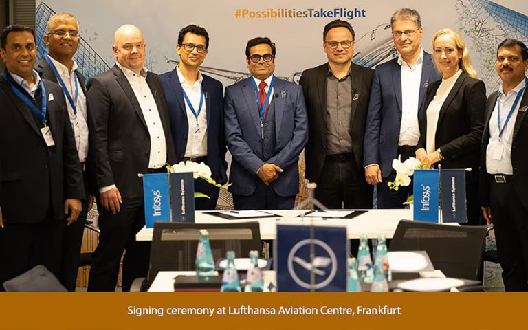 The strategic alliance Infosys-lufthansa to choose up air journey with the newest know-how! Nice information for Bengaluru