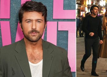 Blake Vigorous’s ‘It Ends With Us’ co-star awkwardly shrugs off ‘Crew Blake or Crew Justin’ interview query