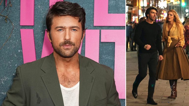 Blake Vigorous’s ‘It Ends With Us’ co-star awkwardly shrugs off ‘Crew Blake or Crew Justin’ interview query