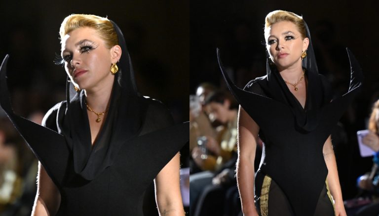 Florence Pugh Returns to the Runway at Harris Reed’s Fall 2025 Present Throughout London Trend Week