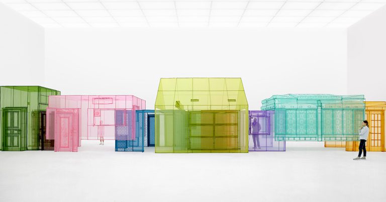 Do Ho Suh brings his cloth architects to have a contemporary “Stroll the Home” exhibition