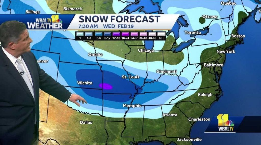 Climate Discuss: Early journey forecast for midweek’s snowstorm