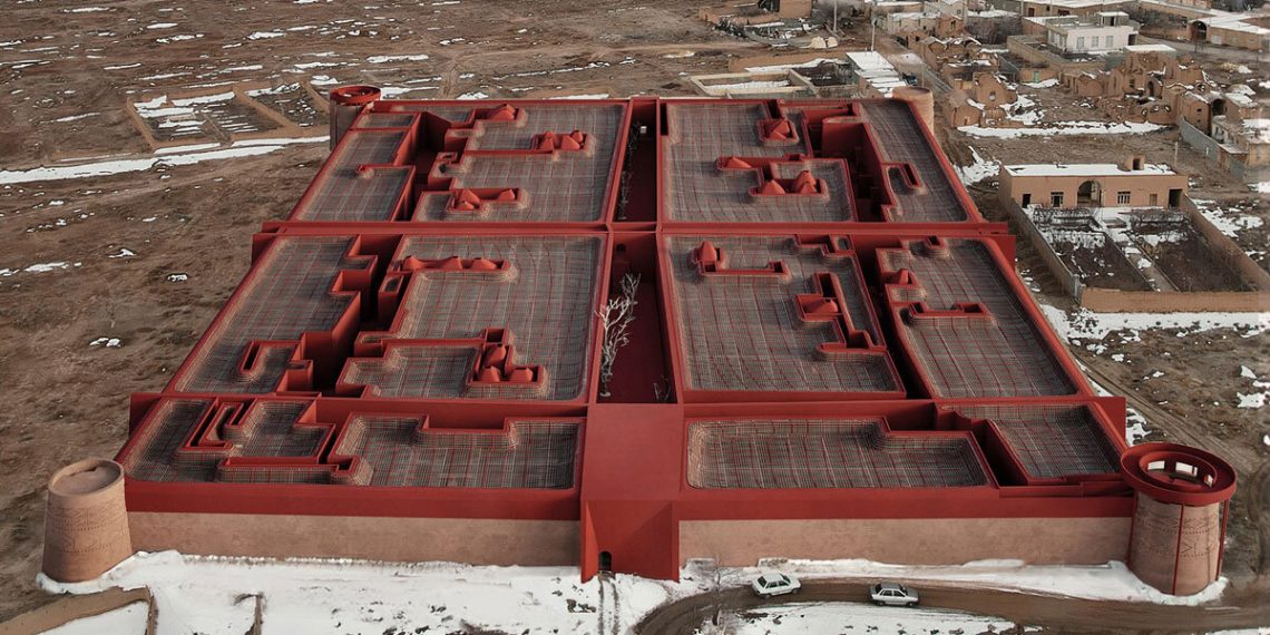 Kalbod reimagates the historic fortress of Ernan in Iran as Lodge Boutique