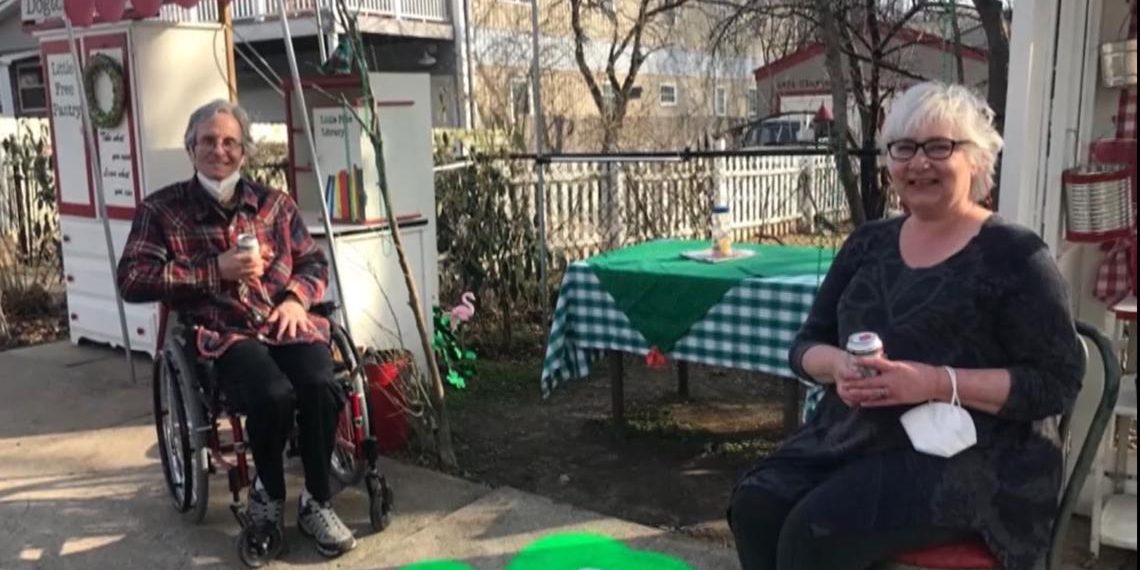 The outstanding story behind this St. Louis household’s yard meals pantry