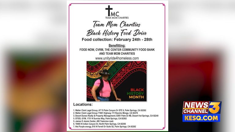Group Mother Charities’ Black Historical past Month Meals Drive to fight meals shortages