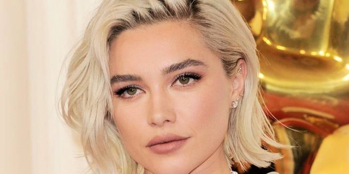 Florence Pugh opens Harris Reed present at London Style Week