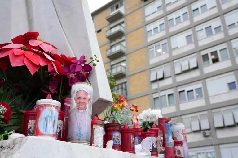 Pope Francis’ well being ‘barely improved’ after almost one week in Gemelli Hospital