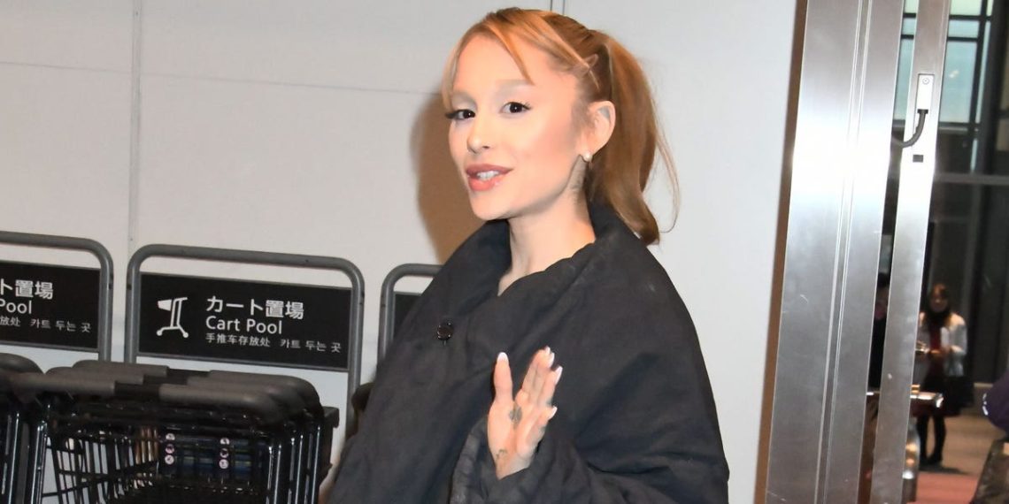 Ariana Grande makes a case for sporting heels to the airport