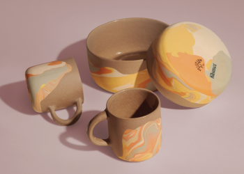 Swallow in fashion with the appropriate cup of Helen Levi X Kismet