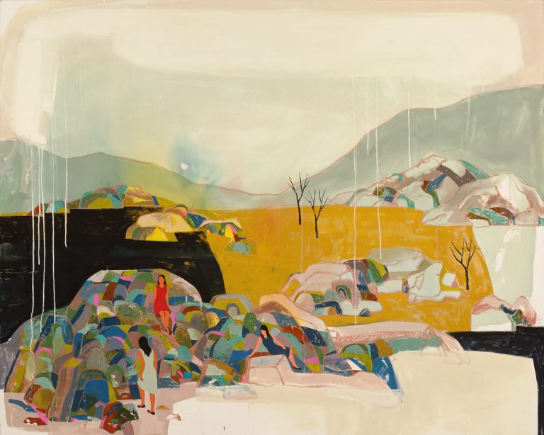 Via landscapes marked by climatic catastrophe, Seonna Hong Mines “Life Liphasi” – Colossal