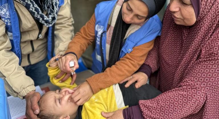 New spherical of polio vaccinations begins in Gaza