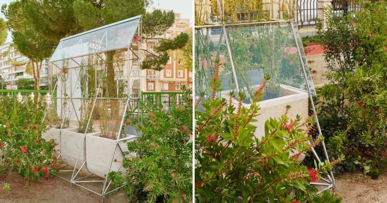 Invernáculo Billboard-Greenhouse redefined promoting on the general public realm of Madrid