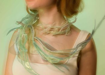 Jiashi Ying’s jewellery collection combines 3D printed natural types with cloth