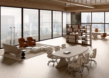 The facility of Mascheroni of luxurious design shakes iconic administration areas