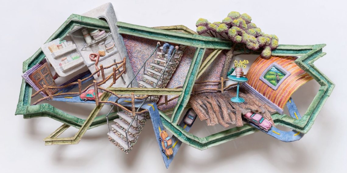 The rooms and buildings have their very own life in Eamon Monaghan’s uncommon diorams – Colossal